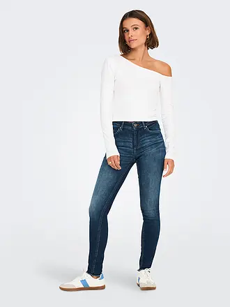 ONLY | Langarmshirt ONLLIVE LOVE LIFE | weiss